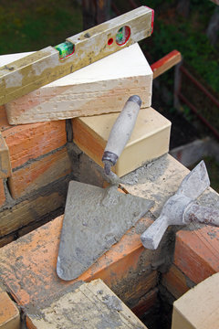 building a brick chimney