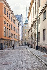 Fototapeta na wymiar Miasto Sztokholm