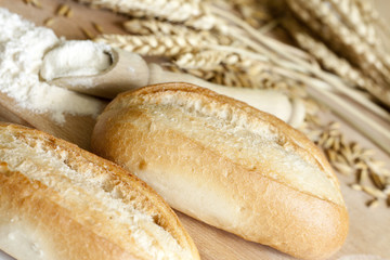 Natural grain for flour