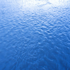 Surface of water for background