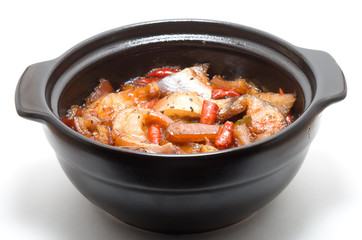 Vietnamese Fish Simmered in Caramel Sauce Ca Kho To