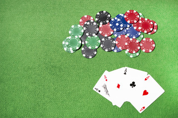 poker background
