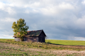 Obraz premium Lonely building