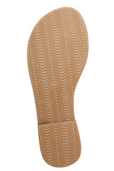 It is a fluted sole of a woman's shoe.