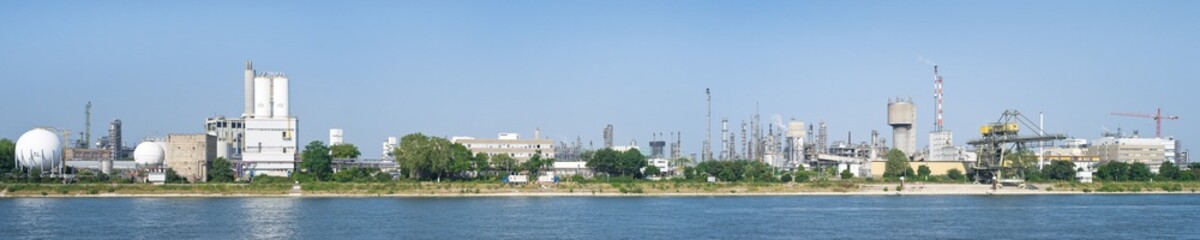 Fototapeta na wymiar Industrie Panorama