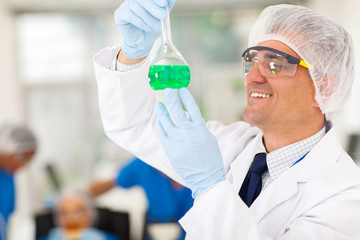 chemist working in lab