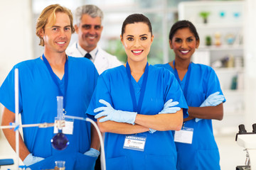 medical researchers in lab