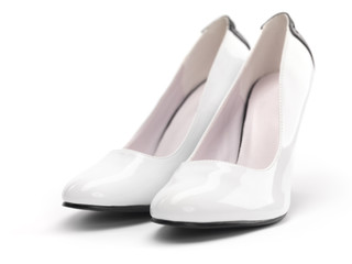 White womens shoes