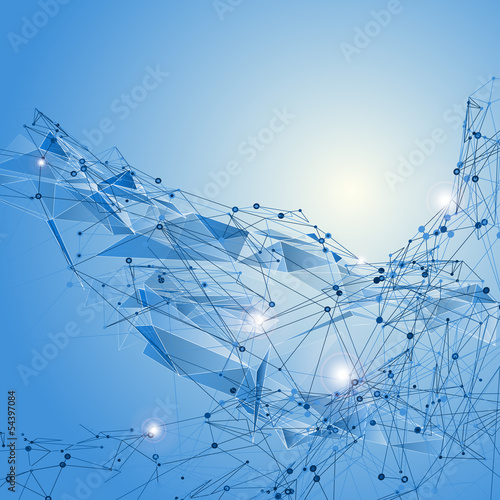 "abstract triangle mesh background vector" Stock image and royaltyfree vector files on Fotolia