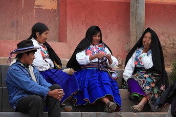 Tradition in Peru - obrazy, fototapety, plakaty