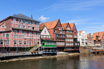 Old port of Lüneburg, Germany
