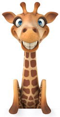 Fun giraffe © Julien Tromeur