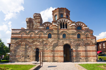 Fototapeta na wymiar Old church in Nessebar, Bulgaria. UNESCO World Heritage Site