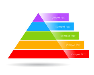 vector blank pyramid add your text buy this stock vector and blank pyramid diagram