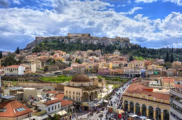 Selbstklebende Fototapeten Akropolis in Athen, Griechenland © anastasios71