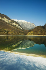 Lake in Trentino, Italy