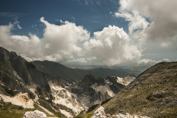 Fototapeta premium Cave di Marmo - Alpi Apuane