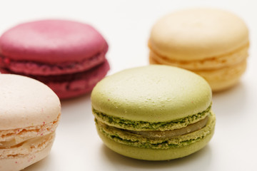 Tasty colorful macaroon