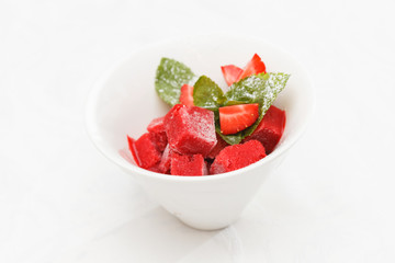 red fruit salad