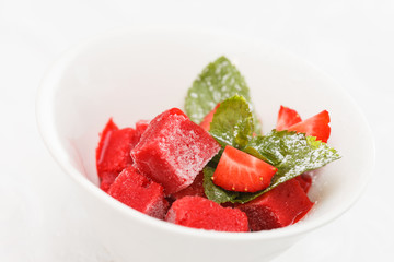 red fruit salad