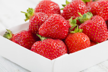 Strawberries - Box of hand picked strawberries. Summer treat!
