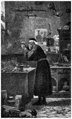 Medieval Alchemist - 15th century