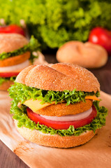 Tasty fishburger