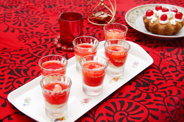 Delicious Custard with topping of Jelly