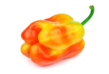 Bell pepper isolated on white background