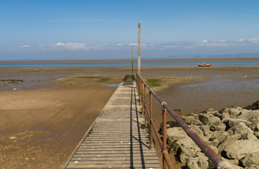 Fototapeta na wymiar Old jetty