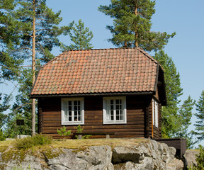 Old Norwegian house