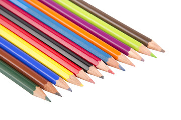 Colored Pencils isolated