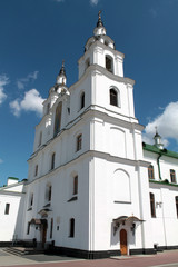 Fototapeta na wymiar Holy Spirit Cathedral in Minsk