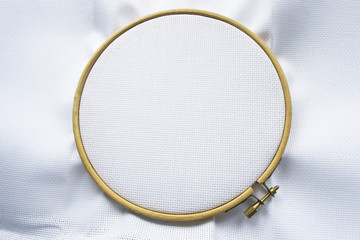 Canvas on hoop © Tarzhanova