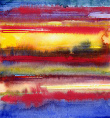 aquarell abstrakt muster streifen