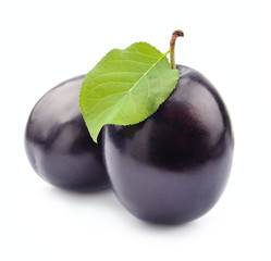 Plum close up