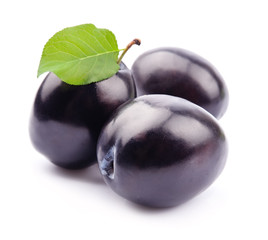 Sweet plums fruit