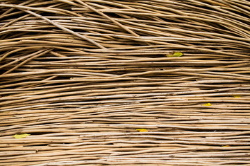 Wicker wood pattern background