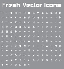 Fresh Vector Icons (light version)