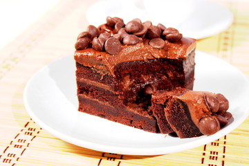Delicious Triple chocolate cake