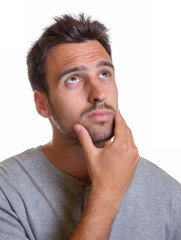 Obraz premium Latin man under pressure