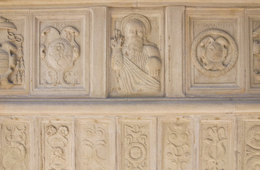 Mother Church. Roseto Valfortore. Puglia. Italy.