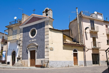 Cappella della Croce. Roseto Valfortore. Puglia. Italy.