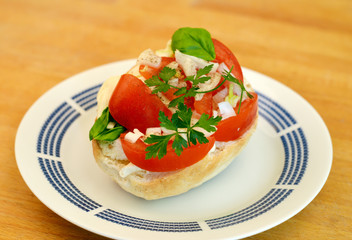 Tomaten Mozarella Brot