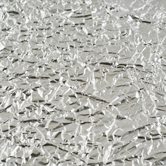 Aluminum foil texture background