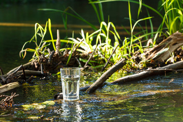 Clean water (healthy concept)