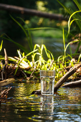 Clean water (healthy concept)