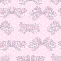 Pastel seamless pattern