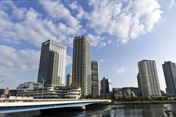 横浜ポートサイドの風景