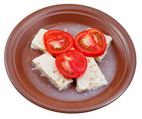 tomatoes and cheese